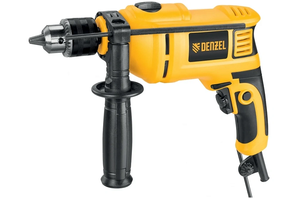 картинка Дрель ударная ID-650 650Вт 0-3000 об/мин Denzel 26304 