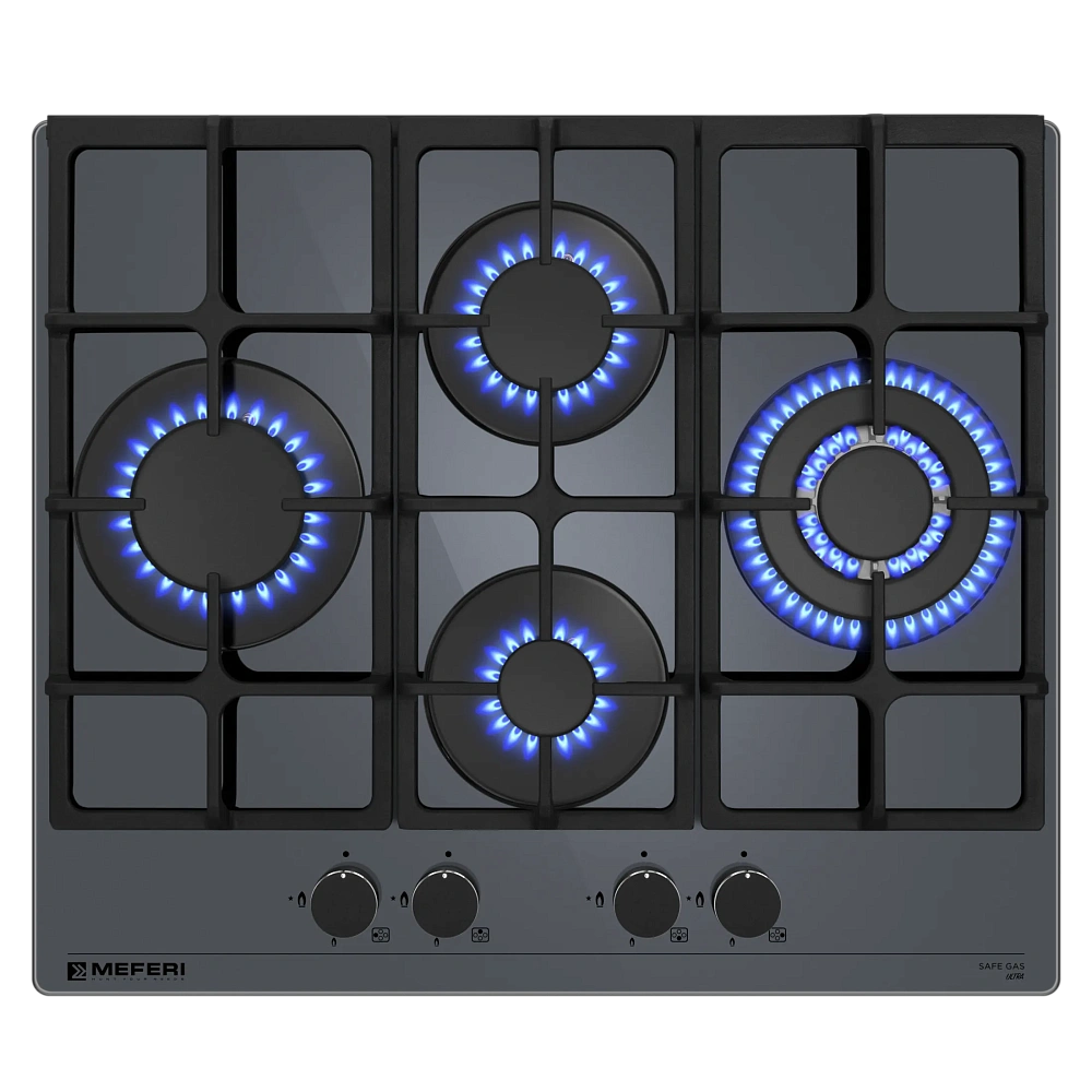 картинка Варочная панель газовая Glass Ultra MGH604GR 