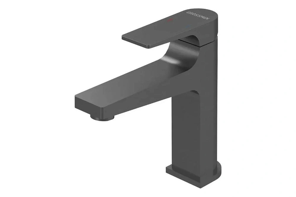 картинка Смеситель для раковины Classic графит сатиновый 510.K35.04.420 Grossman 