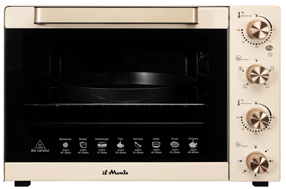 картинка Духовка электрическая Il Monte EO-6011 ivory 