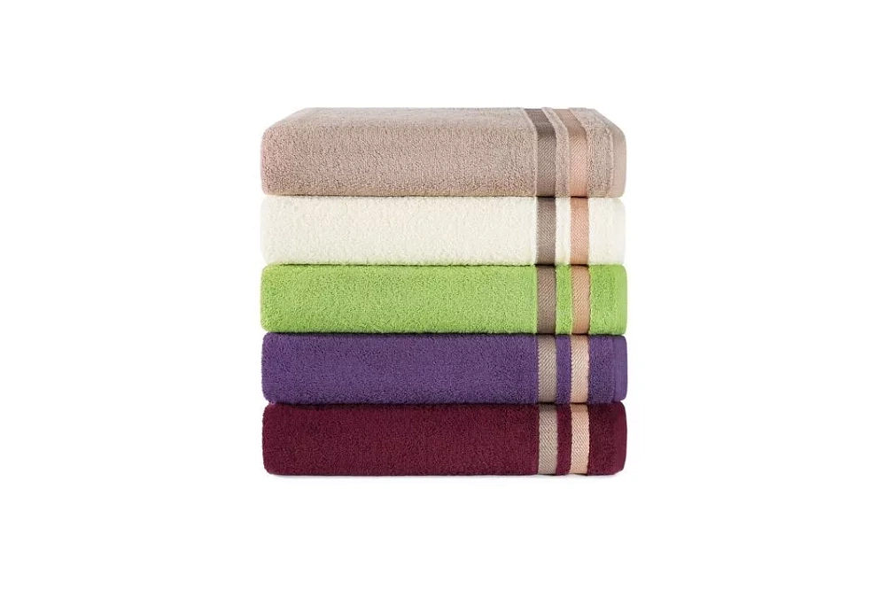 картинка Полотенце Aquarelle MX40 70*140 Исландия Темно-бордовый 08 761451 