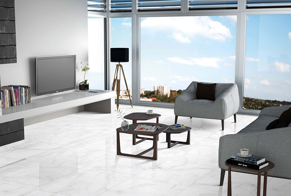картинка Керамогранит Antisky White 80*80см (1.92м2/3шт) 