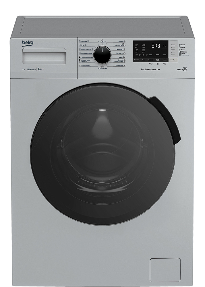 картинка Стиральная машина Beko RSPE 78612 S Серебро 