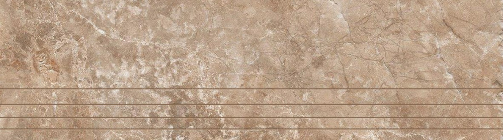 картинка Керамогранит New Магма GSR0204 коричневый темный 120*30см 1сорт (1.44м2/4шт) 