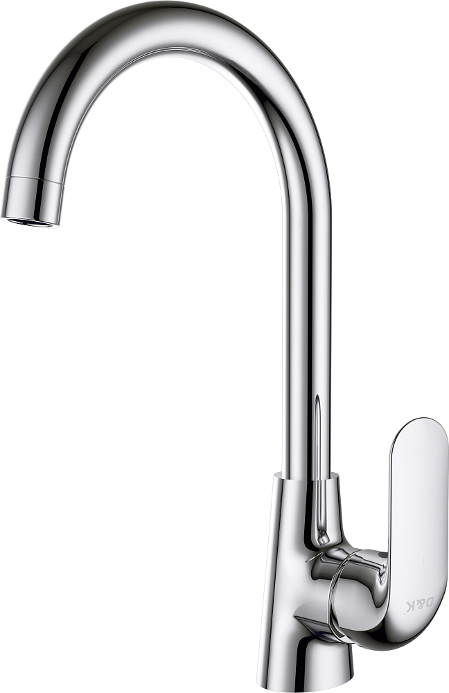 картинка Смеситель для кухни, черный DA-1022401 D&K 