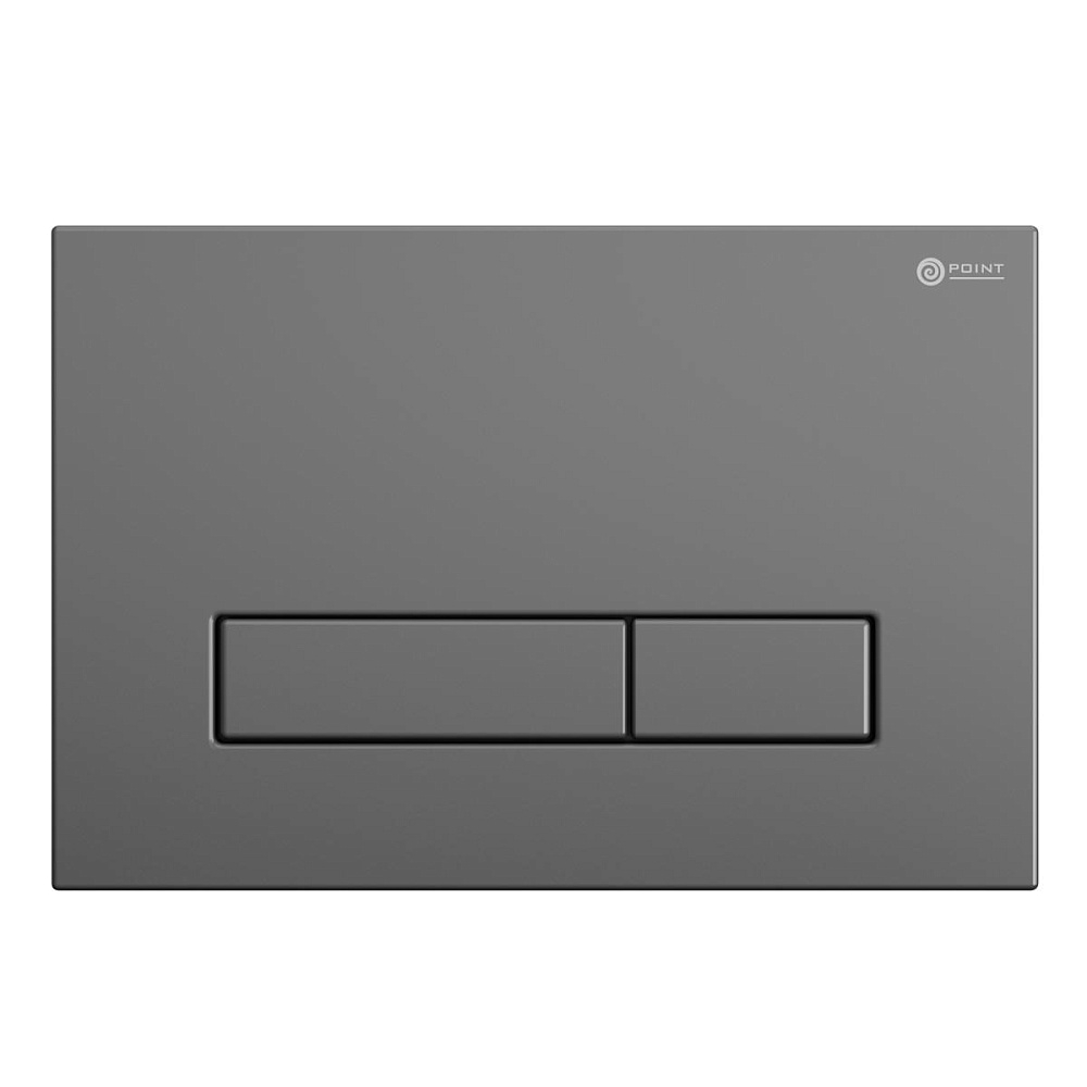 картинка Клавиша смыва Меркурий для инсталляции графит PN44831GM Point 