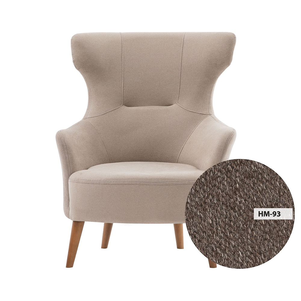 картинка Кресло Milano One Seater HM-93 без раздвижного механизма Weltew 