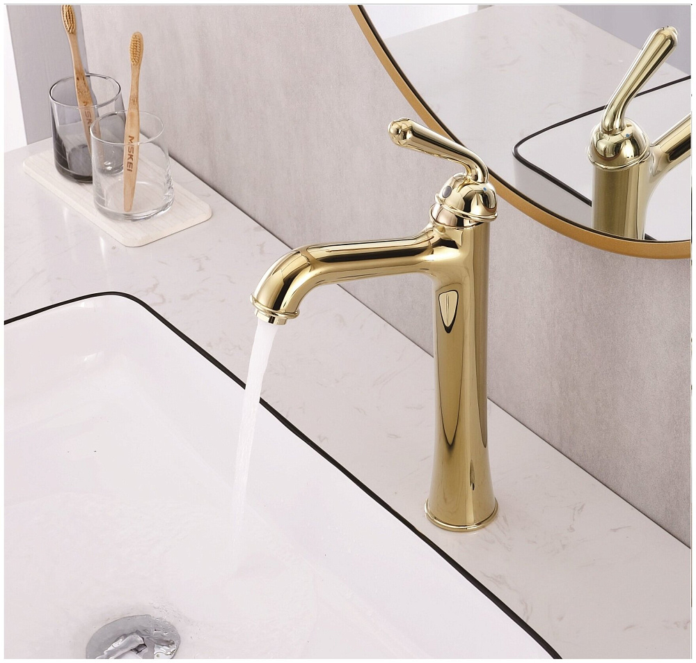 картинка Смеситель для раковины Rose 0211E 