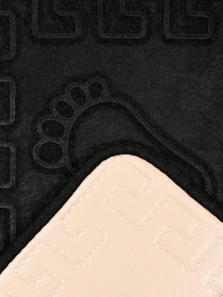 картинка Коврик Arya 40*60 Dayna черный 