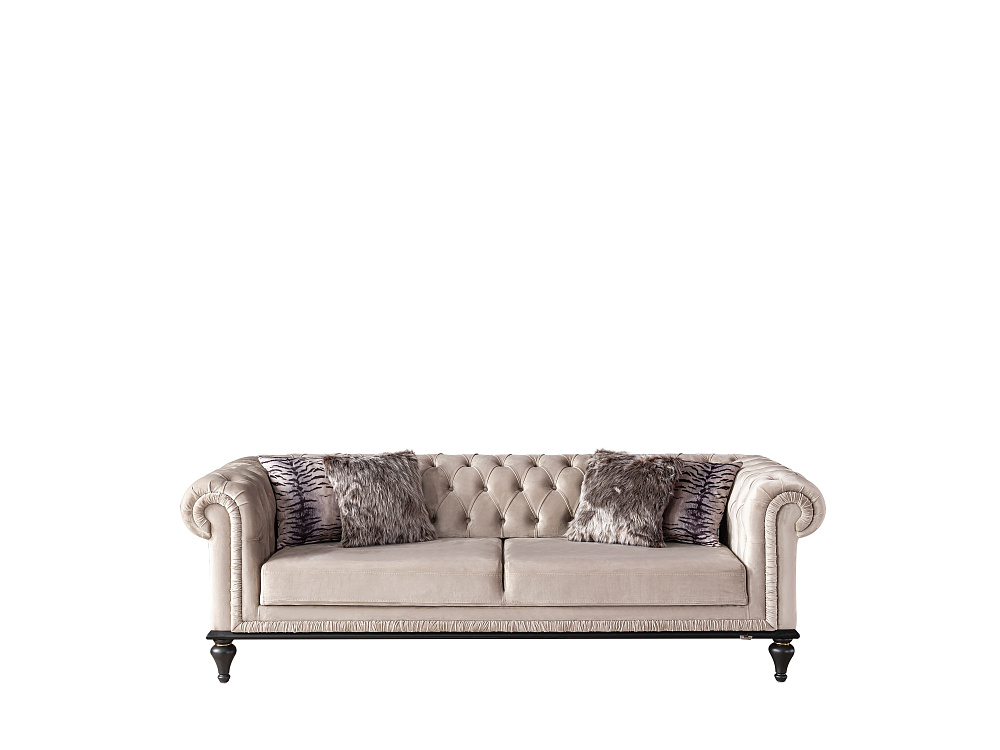 картинка Диван Volga Two Seater HM-25 двухместный с раздвижным механизмом Weltew 