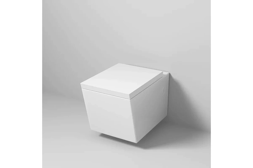 картинка Унитаз Cristal подвесной с толстой крышкой GR-4495 1 место Grossman 