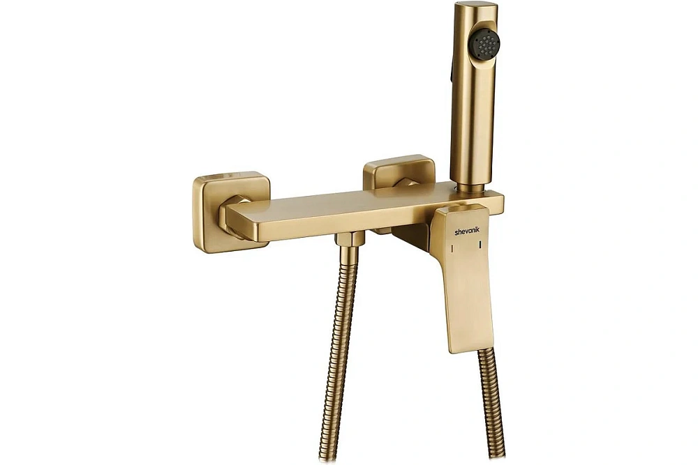 картинка Гигиенический душ S6105G-1 золотой сатин Shevanik 