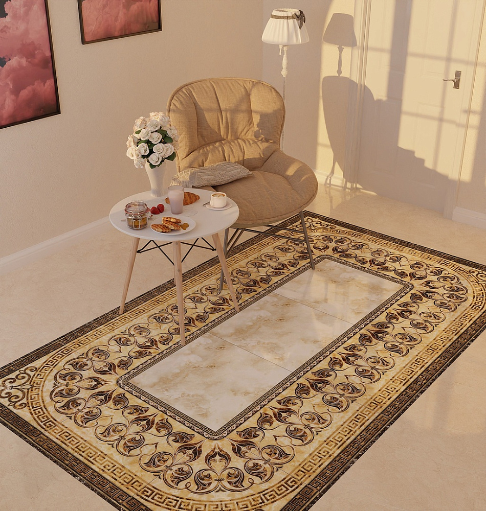 картинка Керамогранит PGKM 3556-В д/пола угол 60*60см (1.44м2/4шт) 