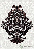 картинка Декор керамический Органза 5 черный 27.5*40см (13шт) 