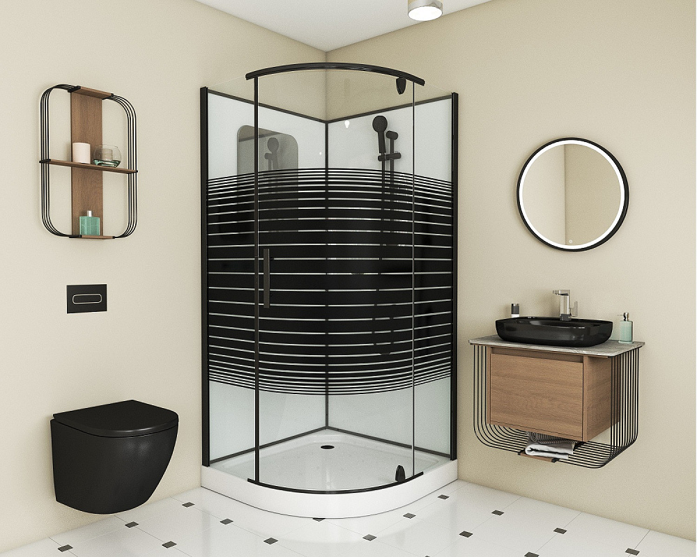 картинка Душевая кабина Classic GR270 (100*100*205) 4 места Grossman 