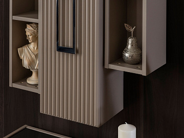 картинка Подставка ТВ Zirkon Wall Unit Upper side Weltew  являющийся официальным дистрибьютором в России 
