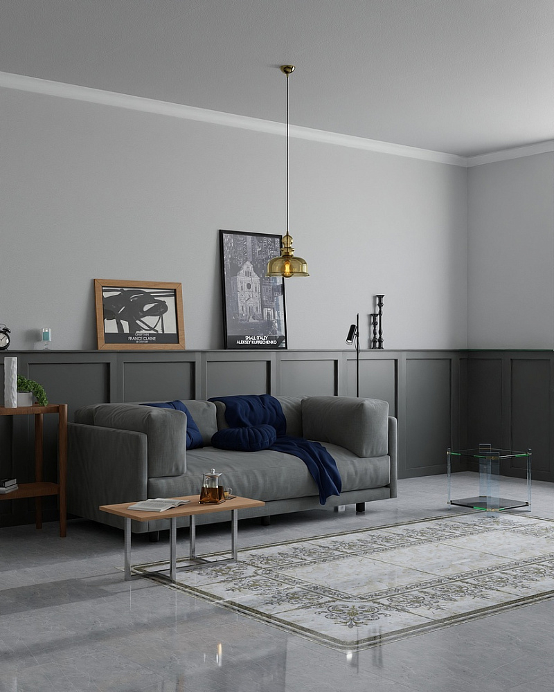 картинка Керамогранит OHGF 6928A-1 Beige угол д/пола 60*60см 